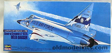 Hasegawa 1/72 Convair F-102A Delta Dagger - California ANG 163FIG / 196FIS, 713 plastic model kit